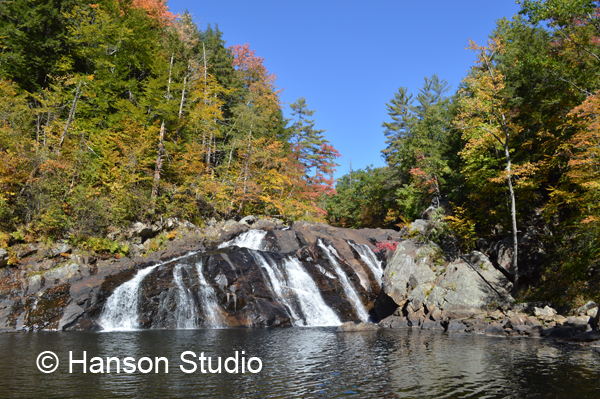 Hill, NH - Profile Falls - Fall